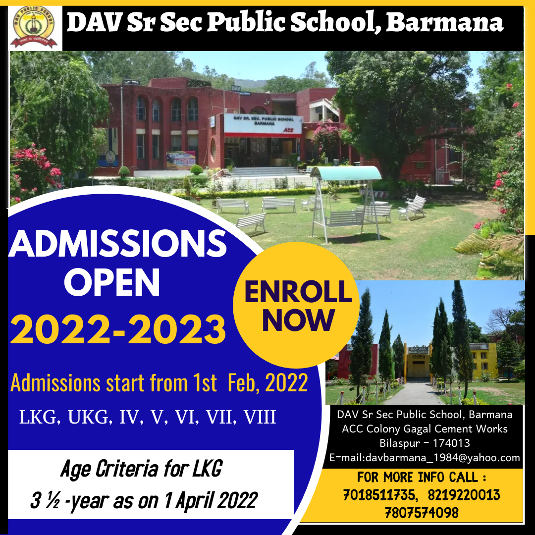 Admissions Open 2022-2023